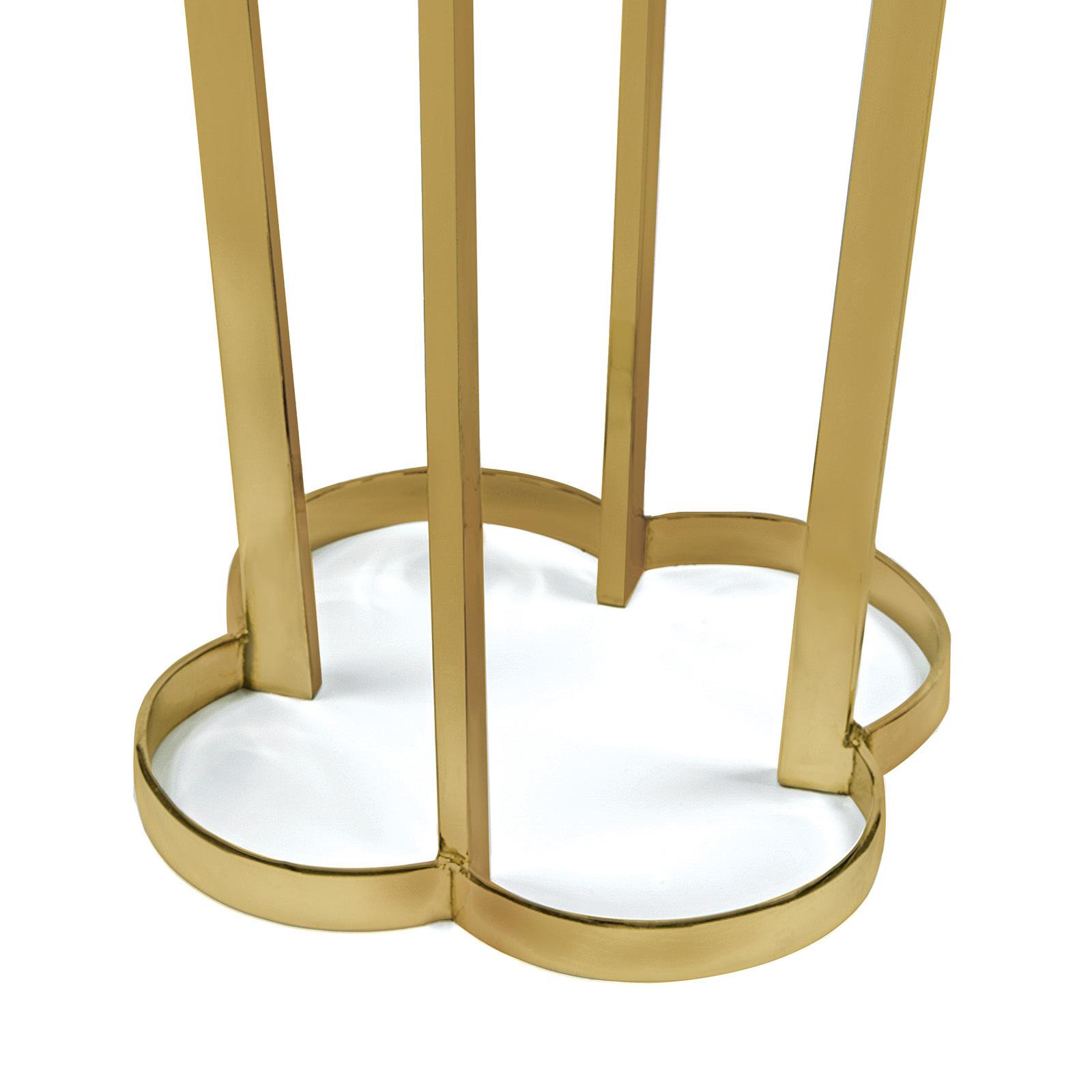 Clover Table (Natural Brass) | Regina Andrew Detroit